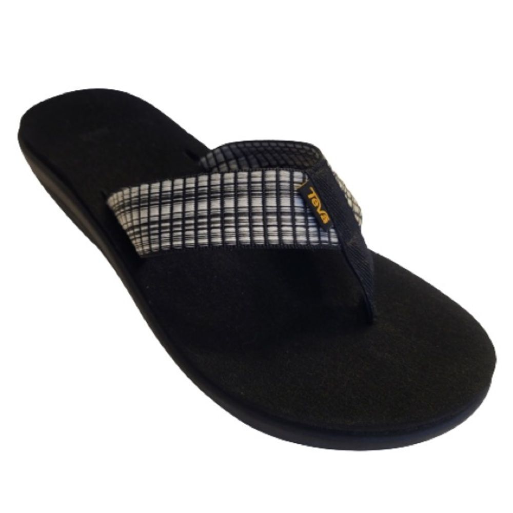 Teva Black and White Sandals